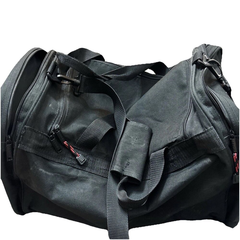 Dupre Industrial Safety Black Tool Duffel Bag Work Gear Carry Storage